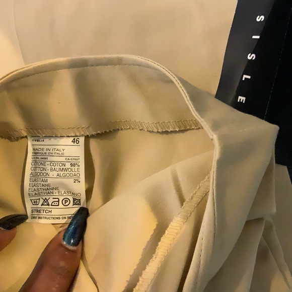 Sisley Pants Flare leg with Side Slit - Picture 8 of 8